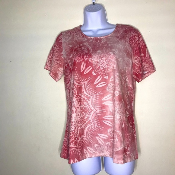 Christopher & Banks Medallion Burnout Tee - Picture 4 of 16